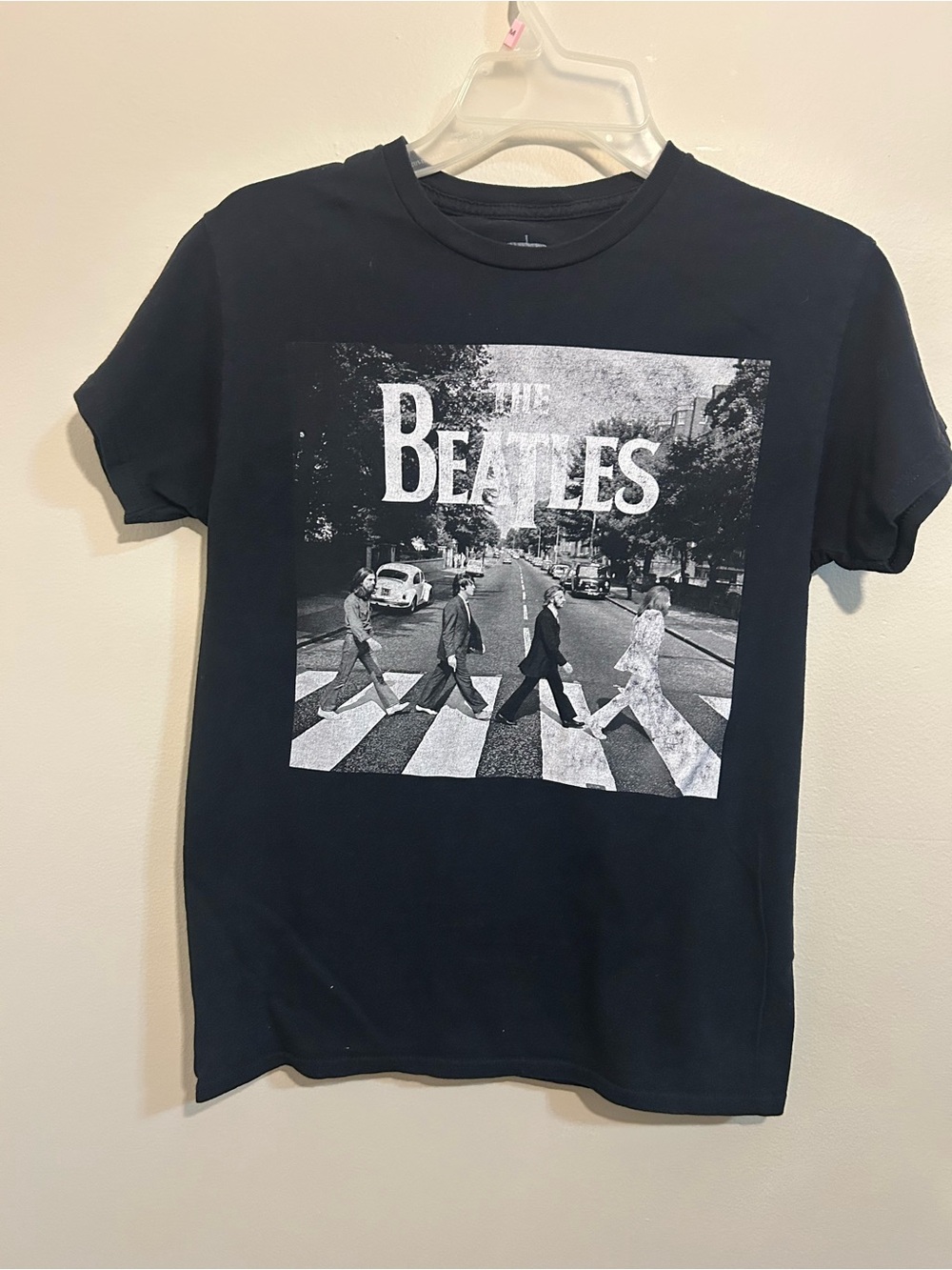 The Beatles Black Graphic Tee - Classic Band Shirt